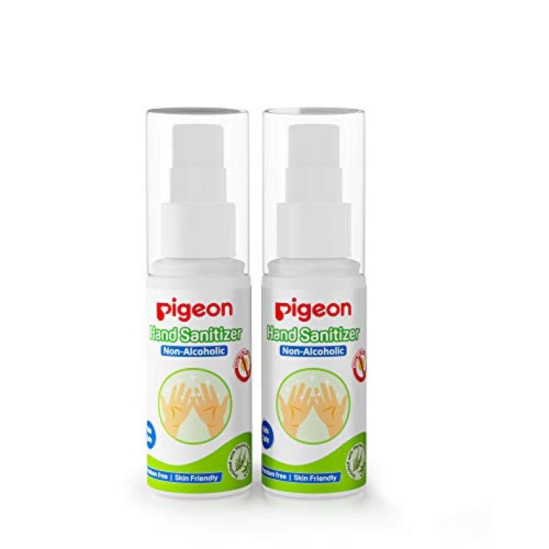 Pigeon Hand Sanitizer For Baby,99.9 % Germ Kill,Enriched With Neem & Thymol,Paraben Free,Skin Friendly,No Dyes & Kids Safe,200 Ml