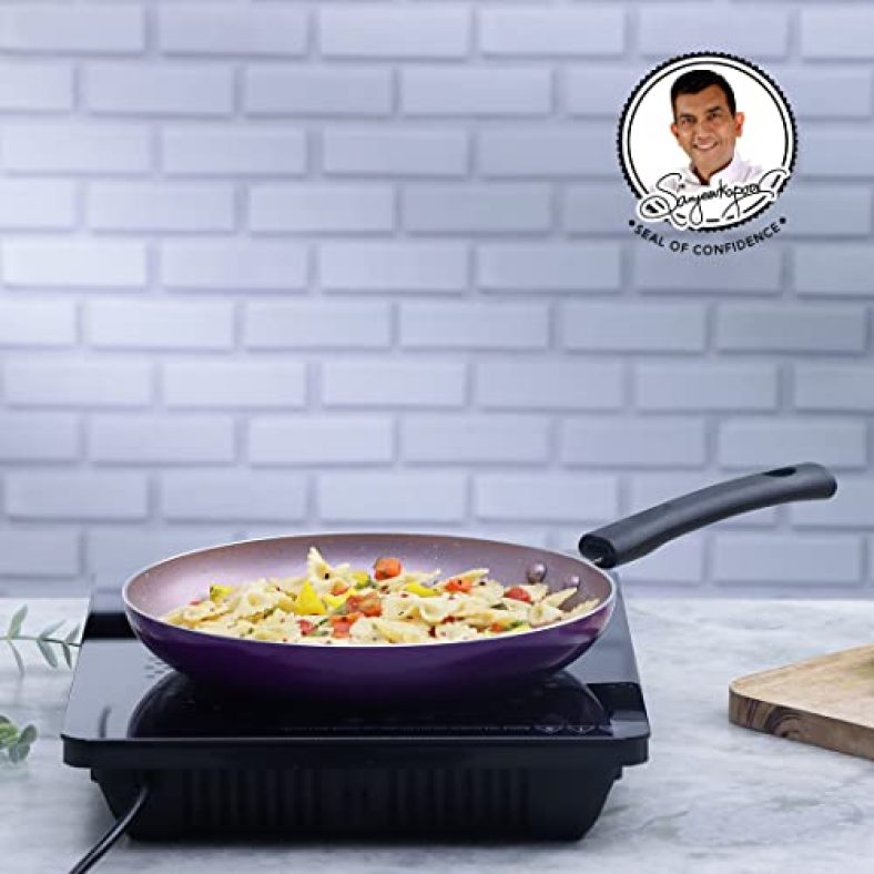 Wonderchef Valencia Frying Pan, 1.5 Litres 24 Cm, 1 Year Warranty