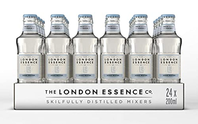 The London Essence Co. Soda Water, 200 Ml, 24 Pack