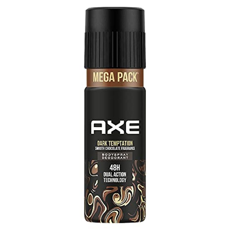 Axe Dark Temptation Long Lasting Deodorant Bodyspray For Men 215 Ml