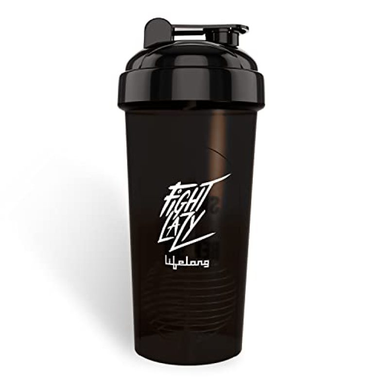 Lifelong Protein Shaker|Stylish Protein Shaker Bottle|Sipper Bottle|Gym Bottle For Protein- 700Ml (Llshb01, Black, 6 Months Warranty)