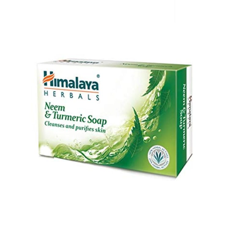 Himalaya Herbals Neem And Turmeric Soap, 125Gm (Pack Of 4) With Value Pack Save Rs.20