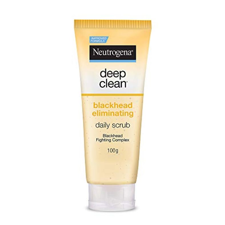 Neutrogena Deep Clean Scrub Blackhead Eliminating Daily Scrub For Face, 100G