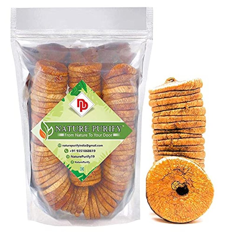 Nature Purify Premium Dried Afghani Anjeer | Dried Figs Ajnir | Rich Source Of Fibre Calcium & Iron | Low In Calories And Fat Free | (1Kg)