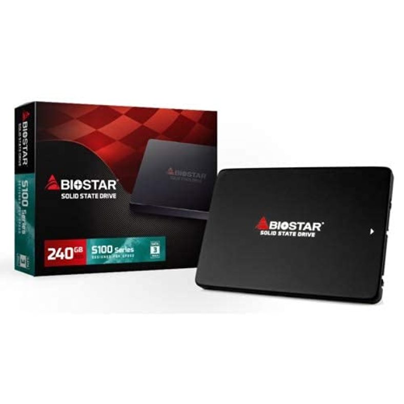 Biostar S100-240Gb 2.5″ Sata Iii 7Gb Internal Solid State Drive Ssd