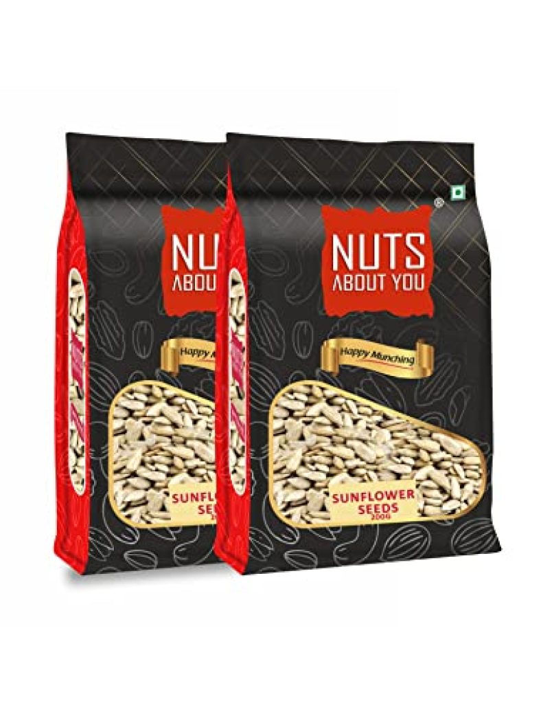 Nuts About You Sunflower Seeds, 400 G (200 G Pack Of 2) | Raw | Premium | 100% Natural| Diet Food
