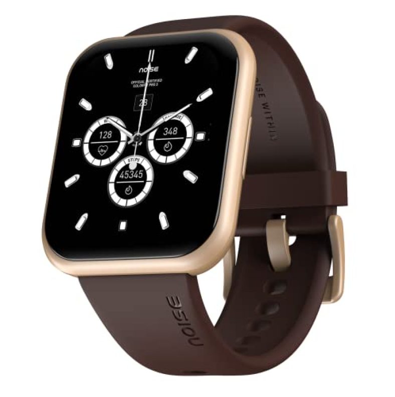 Noise Colorfit Ultra Se Smart Watch With 1.75″(4.3Cm) Hd Display, Aluminium Alloy Body, 60 Sports Modes, Spo2, Lightweight, Stock Market Info, Calls & Sms Reply (Vintage Brown)