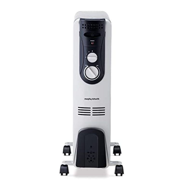 Morphy Richards Ofr Room Heater, 09 Fin 2000 Watts Oil Filled Room Heater , Isi Approved (Ofr 9 Grey)