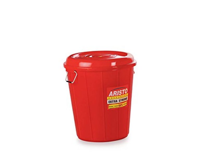Aristo Multipurpose Plastic Storage Bucket 50 Ltr (Red)