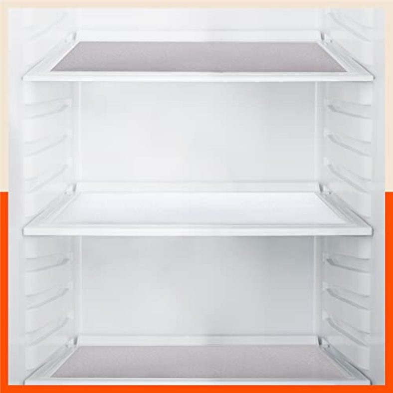 Matworks By Bathla – Vida Multipurpose Pebbles Texture Fridge Mats / Surface Protection Liner | Temperature Resistant, Washable & Non Slip |White & Grey Combo (45 Cm X 30 Cm 425 Gsm)