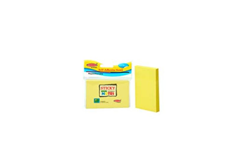 Bambalio Bsns-02 Sticky Note Pad – 2 X 3 Inch, 12 Packs Of 100 Sheets Each,Yellow