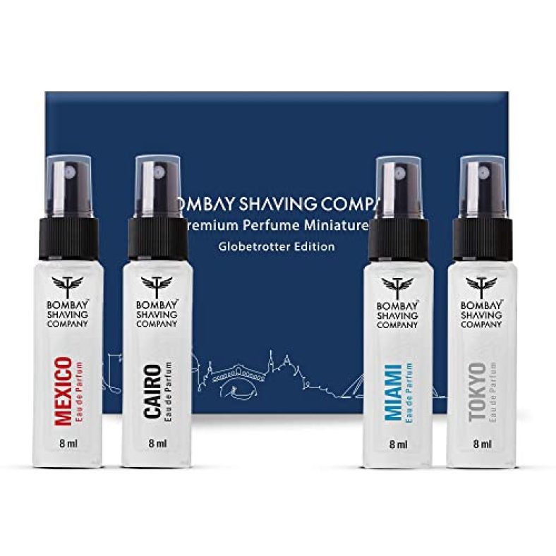 Bombay Shaving Company Perfume Valentine’S Day Gift For Men | Premium Fragrances For Men – 8Ml X 4 | Gift For Men/Husband/Boyfriend | Long Lasting Perfume Set For Men