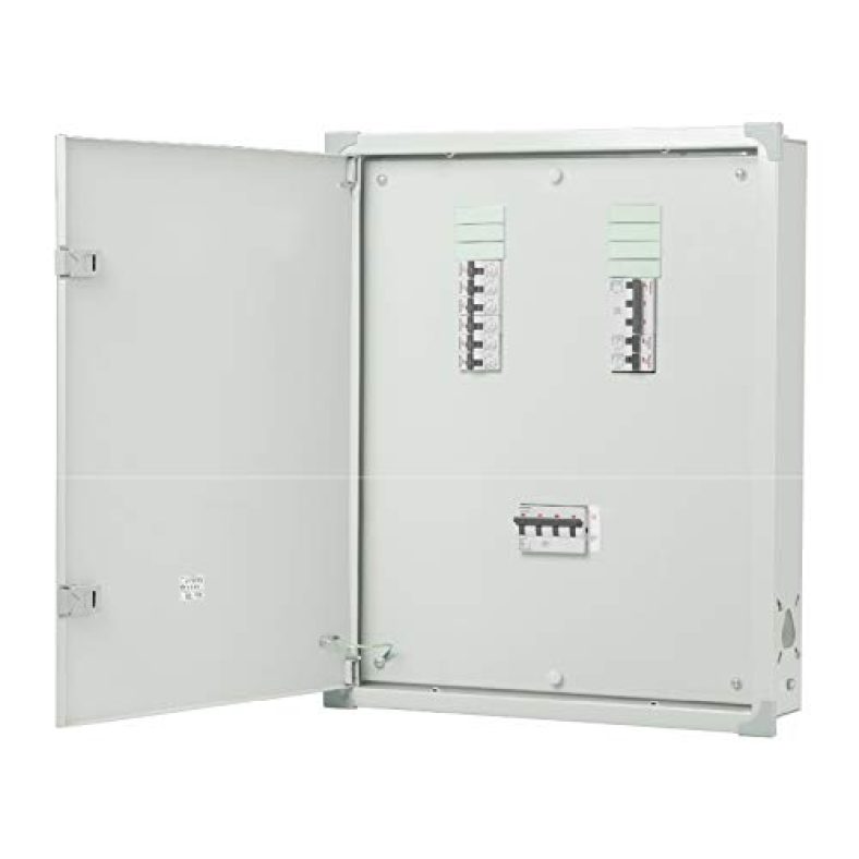 Anchor By Panasonic 98317 Uno Series 4 Way Tpn Vertical Double Door Distribution Board