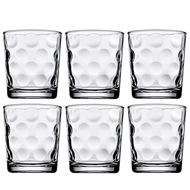 Pasabahce Space Whiskey Glass, Set Of 6 (Transparent)