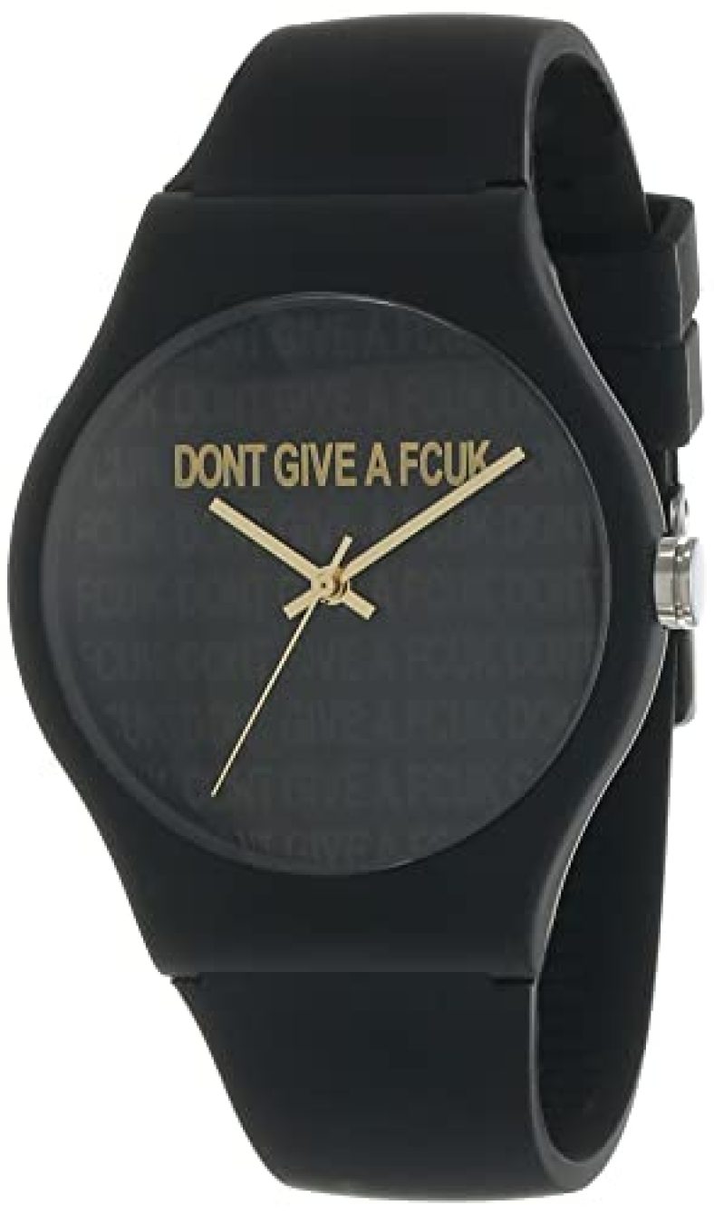 Fcuk Analog Gray Dial Unisex-Adult’S Watch-Fc173B