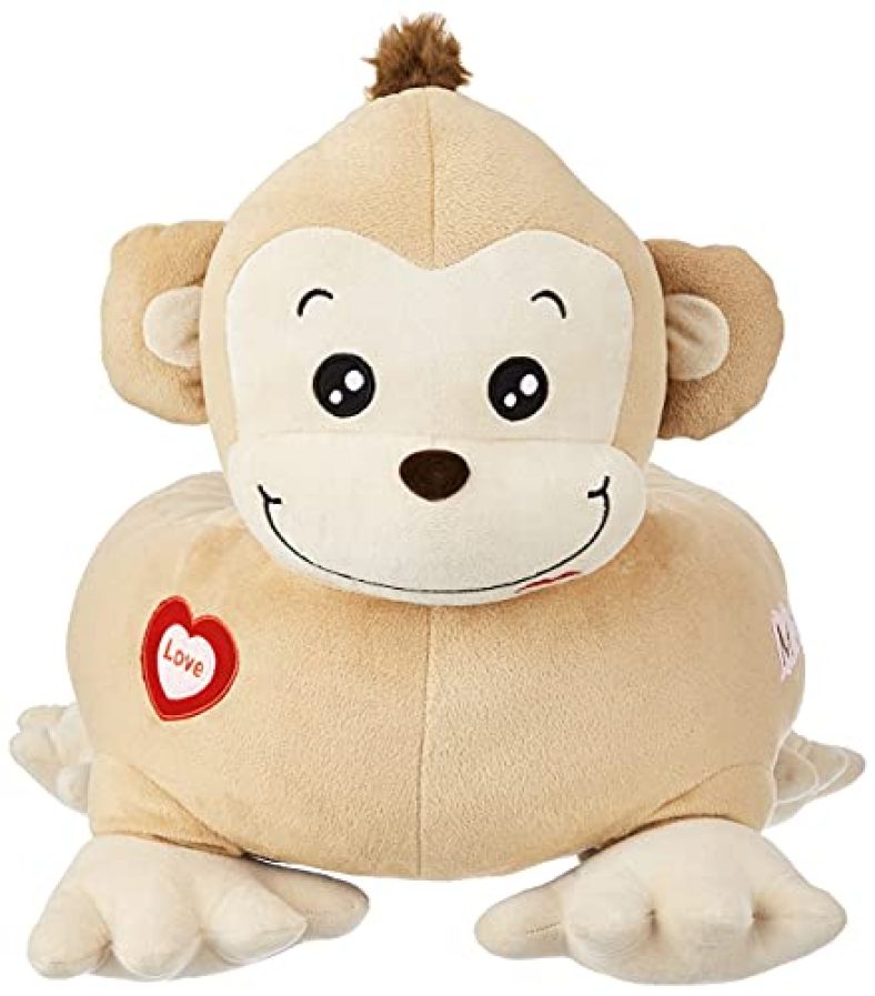 Amazon Brand – Jam & Honey Monkey Kid Seater, Light Brown