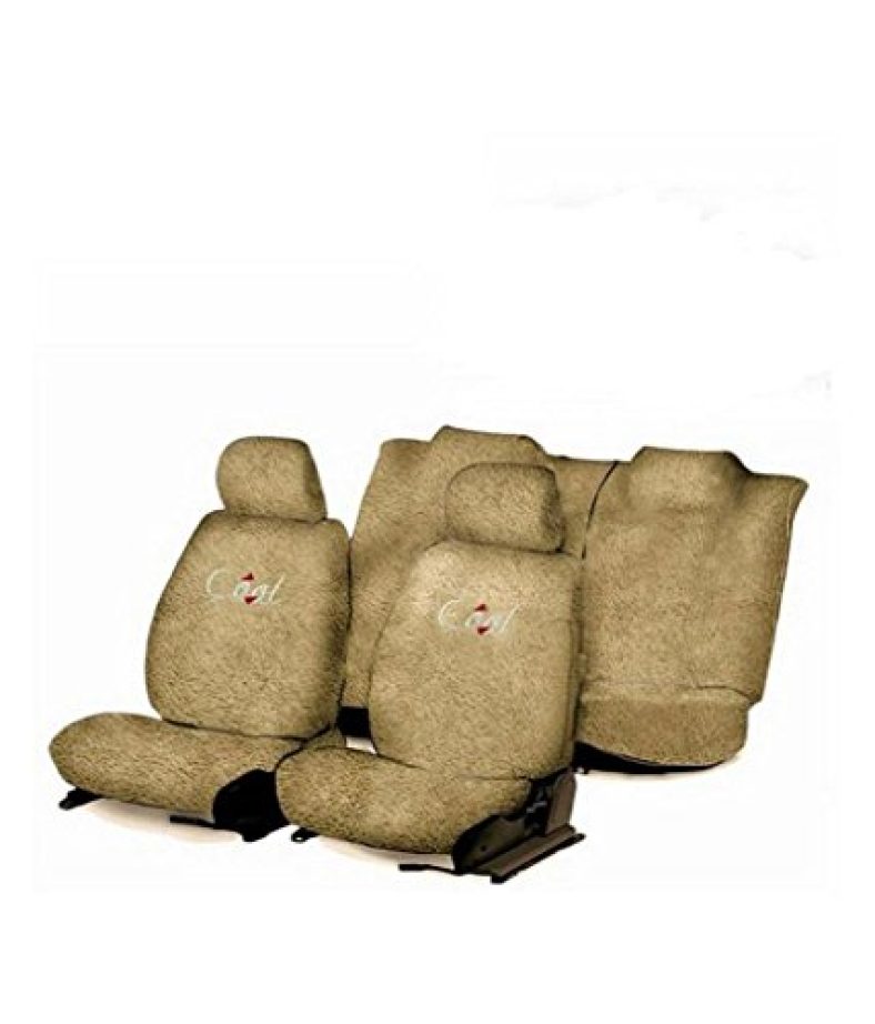 Flomaster 42 Towelmate Seat Cover For Ford Fortuner (Set Of 3, Beige)