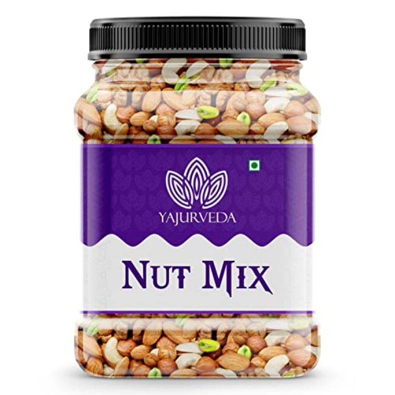 Yajurveda Premium Healthy And Tasty All Dry Fruit Mix Nuts (500) Gram
