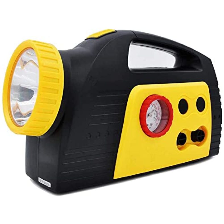 Oshotto Compact Air Pump Tire Inflator/Compressor 300Psi (Yellow)