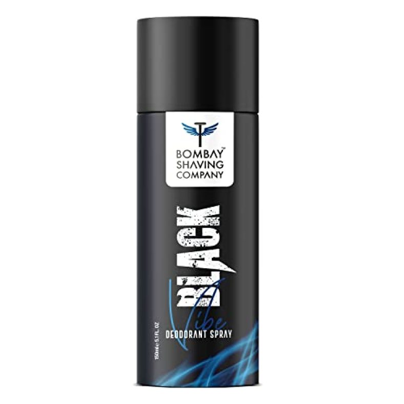 Bombay Shaving Company Black Vibe Deodorant For Men – 150 Ml