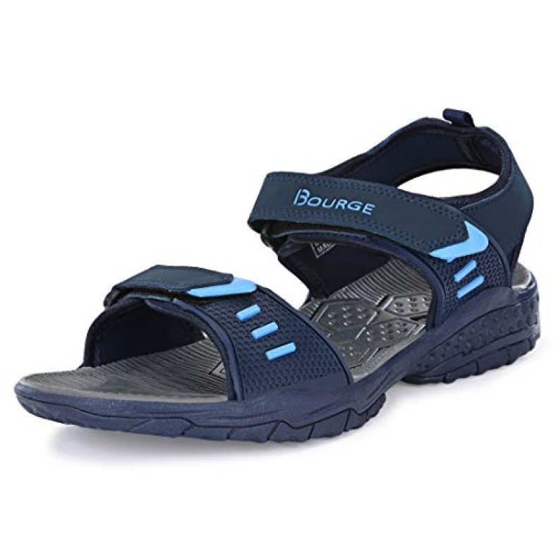 Bourge Men Garda-Z13 Navy And R.Blue Floaters-7 Uk (41 Eu) (8 Us) (Grada-36)