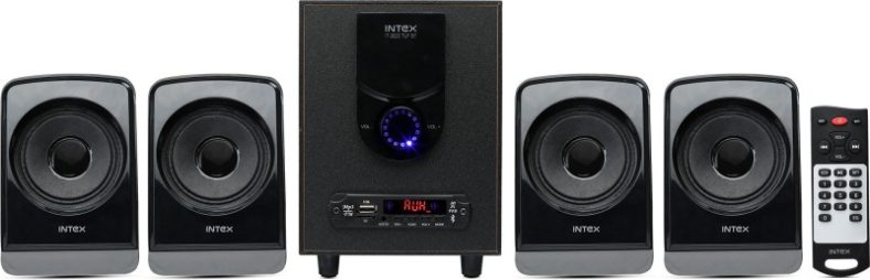 Intex 2622 55 W Portable Bluetooth Home Theatre(Black, 4.1 Channel)