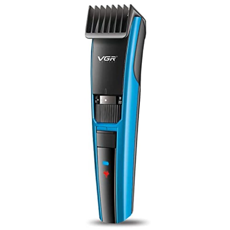 Vgr V-935 Professional Hair Trimmer Runtime: 100 Min Trimmer For Men (Blue)