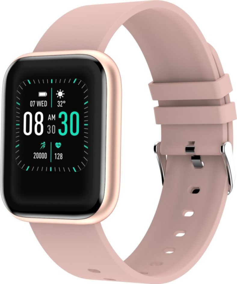 Fire-Boltt Ninja Touch To Wake Spo2 Smartwatch(Beige Strap, Regular)