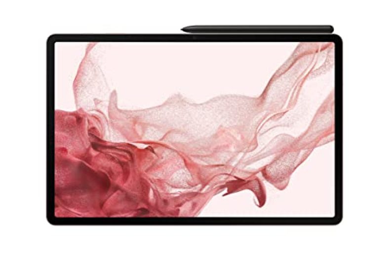 Samsung Galaxy Tab S8+ 31.49 Cm (12.4 Inch) Samoled Display, Ram 8 Gb, Rom 128 Gb Expandable, S Pen In-Box, Wi-Fi Tablet, Pink Gold