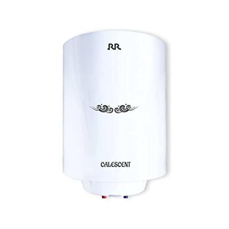 Rr Calescent 25L, 4- Star Storage Water Heater With Multi Functional Safety Valve & Magnesium Anode Rod (White)