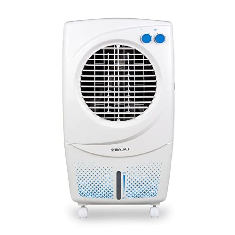 Bajaj Px 97 Torque New 36L Personal Air Cooler For Home With Duramarine Pump (2-Yr Warranty), Turbo Fan Technology, Powerful Air Throw And 3-Speed Control, Portable Ac,White Cooler For Room