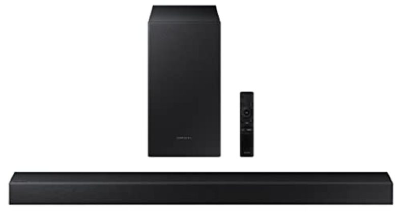 Samsung Dolby Digital Bluetooth Soundbar (Hw-T42E/Xl, Black, 2.1 Channel)