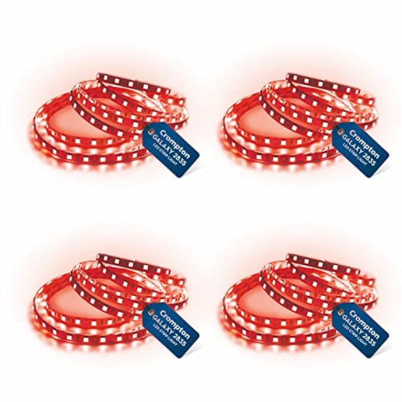 Crompton 5 Meter Strip Light Red 300 Leds ( Pack Of 4 ) (Without Driver)