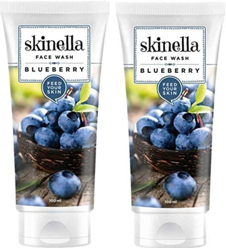 Skinella Blueberry Face Wash 100Ml Pack Of 2