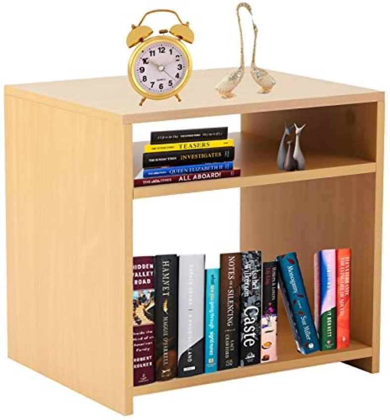 Callas Stylish Wooden Sofa Side/Bedside Table | Sofa Mate Engineered Wood Side Table | Multipurpose End Table | Mini Laptop Table For Living Room/Bedroom/Office/Home (Bds-03 | Brown)
