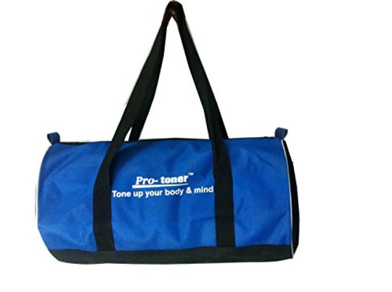 Protoner Polyester 43 Cms Exercise & Fitness Bag(Blublk_Blue)