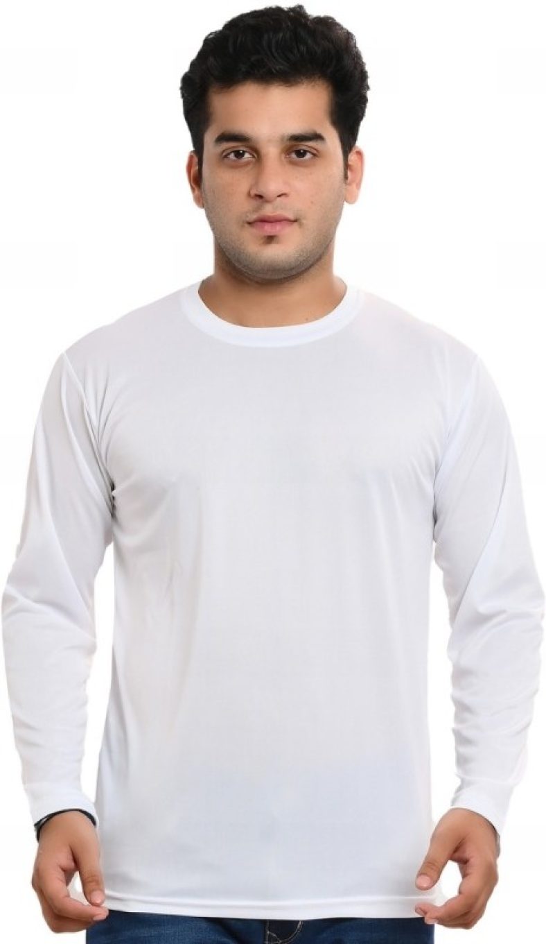 Vixeen Solid Men Round Neck Black T-Shirt