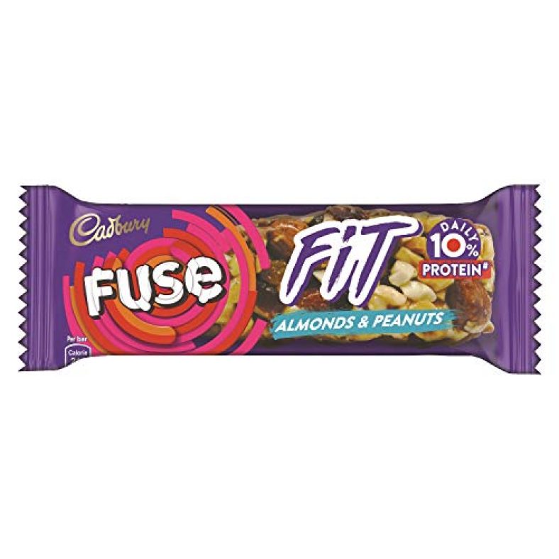Cadbury Fuse Fit Snack Bar With Almonds & Peanuts, 40 G