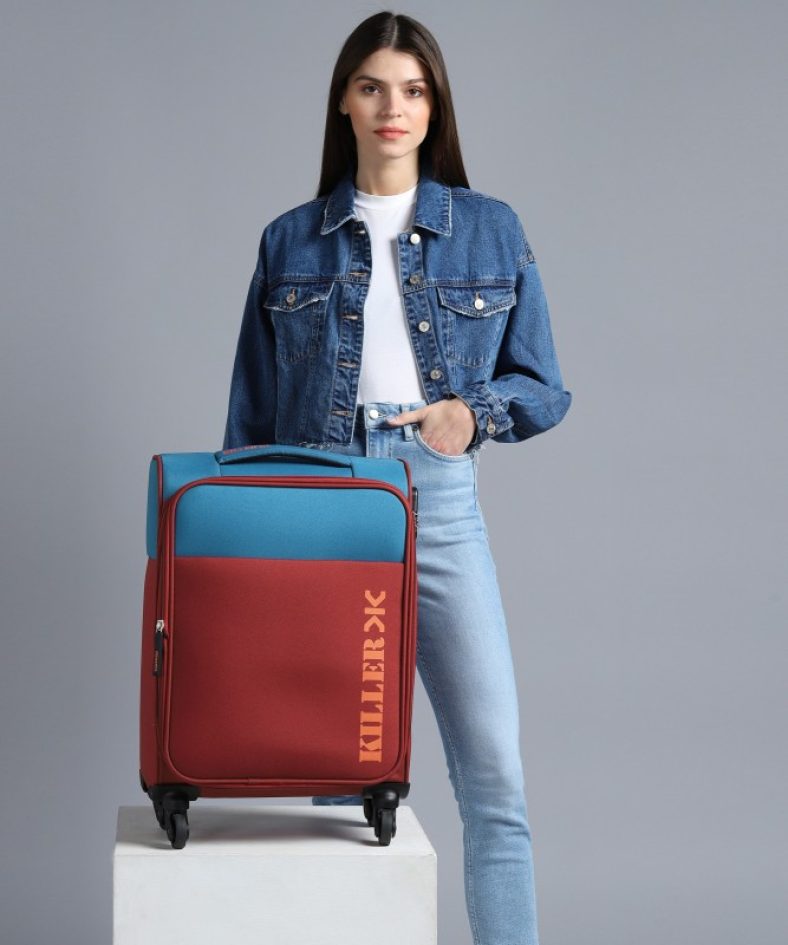 Killer Plug Expandable  Cabin Suitcase – 22 Inch