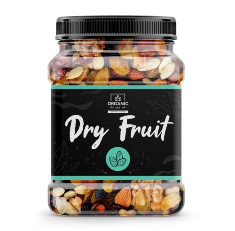 Organic Box 100% Natural And Premium Healthy Mix Dry Fruits And Nuts | Healthy For Every Occasion Fresh And Healthy Dry Fruits (500 Gram)