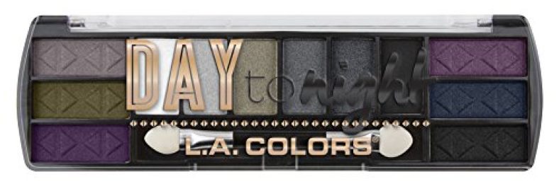L.A Color Day To Night 12 Color Eyeshadow, Nightfall, 8 G