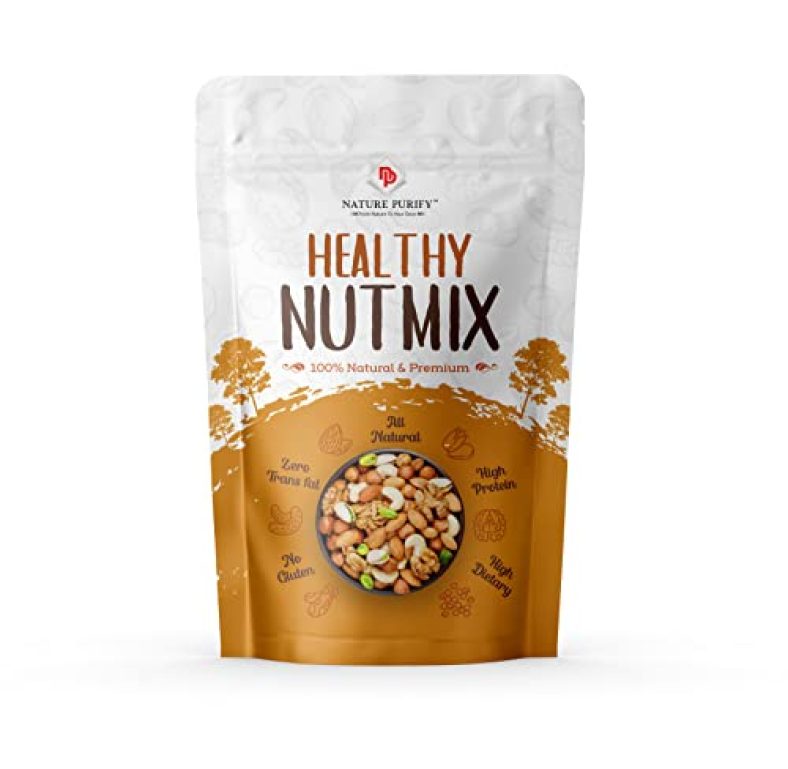 Nature Purify 100% Natural And Premium Healthy Mix Dry Fruits And Nuts | Healthy For Every Occasion Fresh And Healthy Dry Fruits (1 Kg)