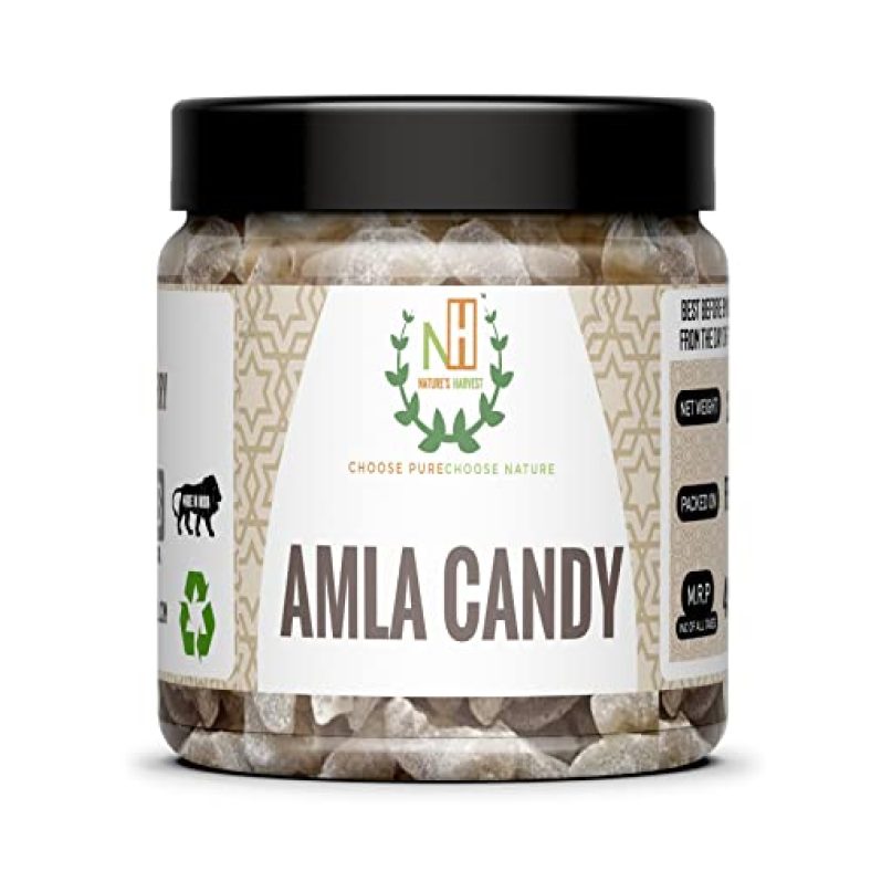 Nature’S Harvest Dried Dry Sweet Amla Candy (Indian Gooseberry) (250G)