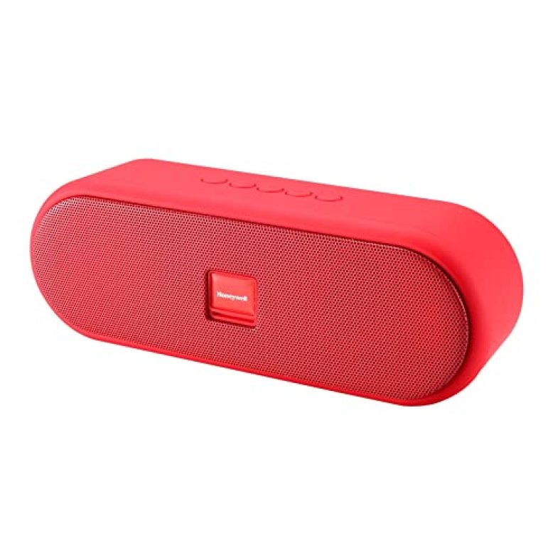 Honeywell Suono P200 Wireless 10W Bluetooth V5.0 Speaker, Upto 15Hrs Playtime, Upto 200Hrs Standby Time, Ipx4, Premium Stereo Sound With 57Mm*2 Drivers, Multi Compatibility Via Sd Card,3.5Mm Aux &Usb