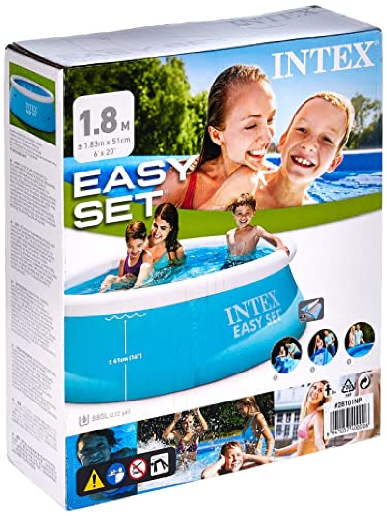 Intex 6Ft X 20In Easy Set Swimming Pool #28101 By