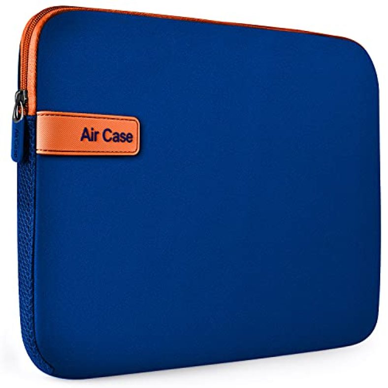 Aircase Laptop Bag Sleeve Case Cover For 11.6” Laptop/Macbook/Ipad, Office Laptop Bag For Men & Women, Waterproof & Wrinklefree Light Neoprene, Blue- 6 Months Warranty