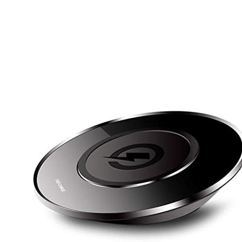 Soopii Wireless Charger Qi Standard Wireless Charging Pad For Iphone 10W Samsung Galaxy S9+/ S9 / S8 / Note 8 And All Qi-Enabled Phones Fast Wireless Charge – Output Max 2.1 A (Without Adaptor, Black, 1 Cable Included)