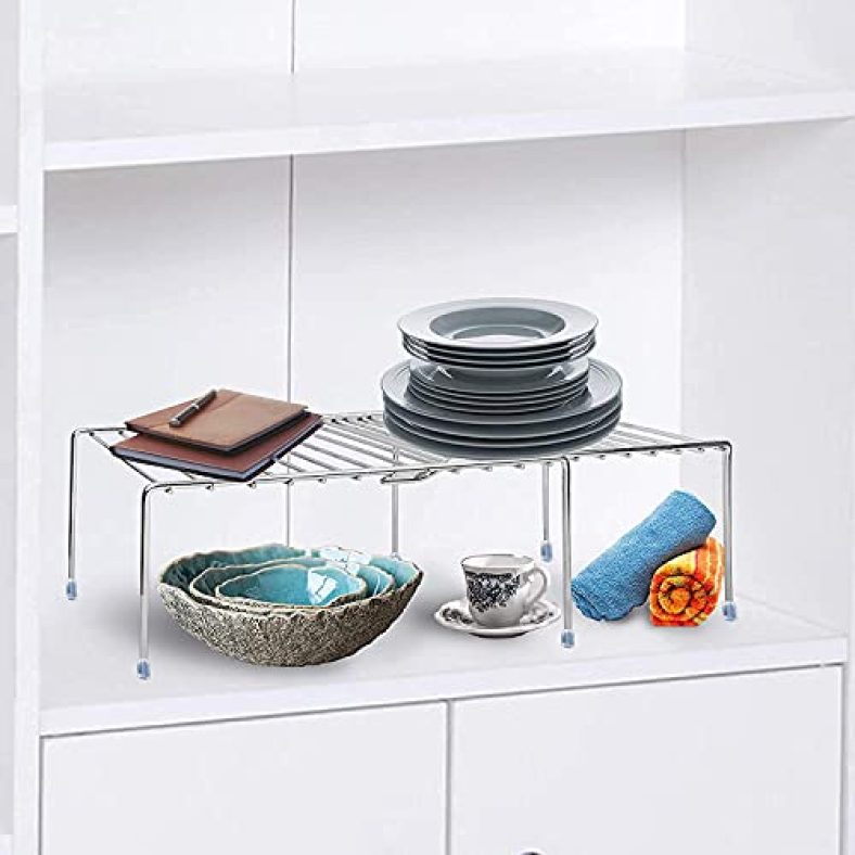 Privesh Stainless Steel Plate Rack (Stend) | Dish Rack | Plate Stand | Dish Stand | Lid Holder Utensil Rack For Kitchen