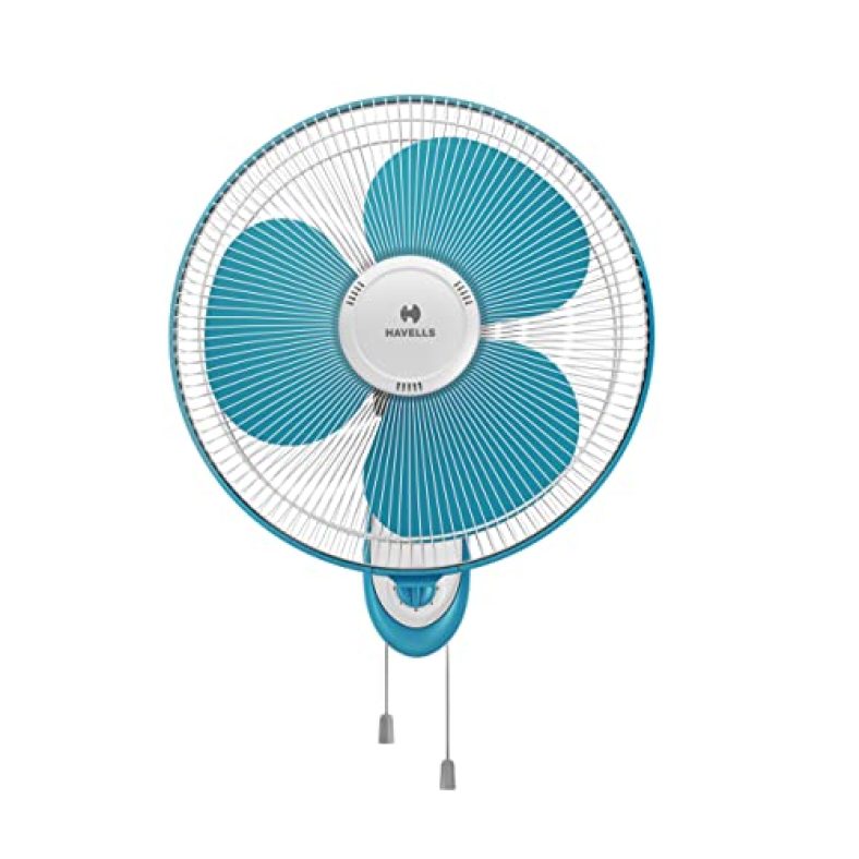 Havells Gatik Neo 400Mm Wall Fan (White Blue)