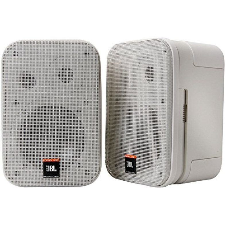 Jbl Professional C1Pro-Wh 2-Way Wired Professional Compact Loudspeaker (White)